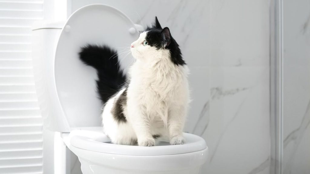 enseñar gato a usar wc